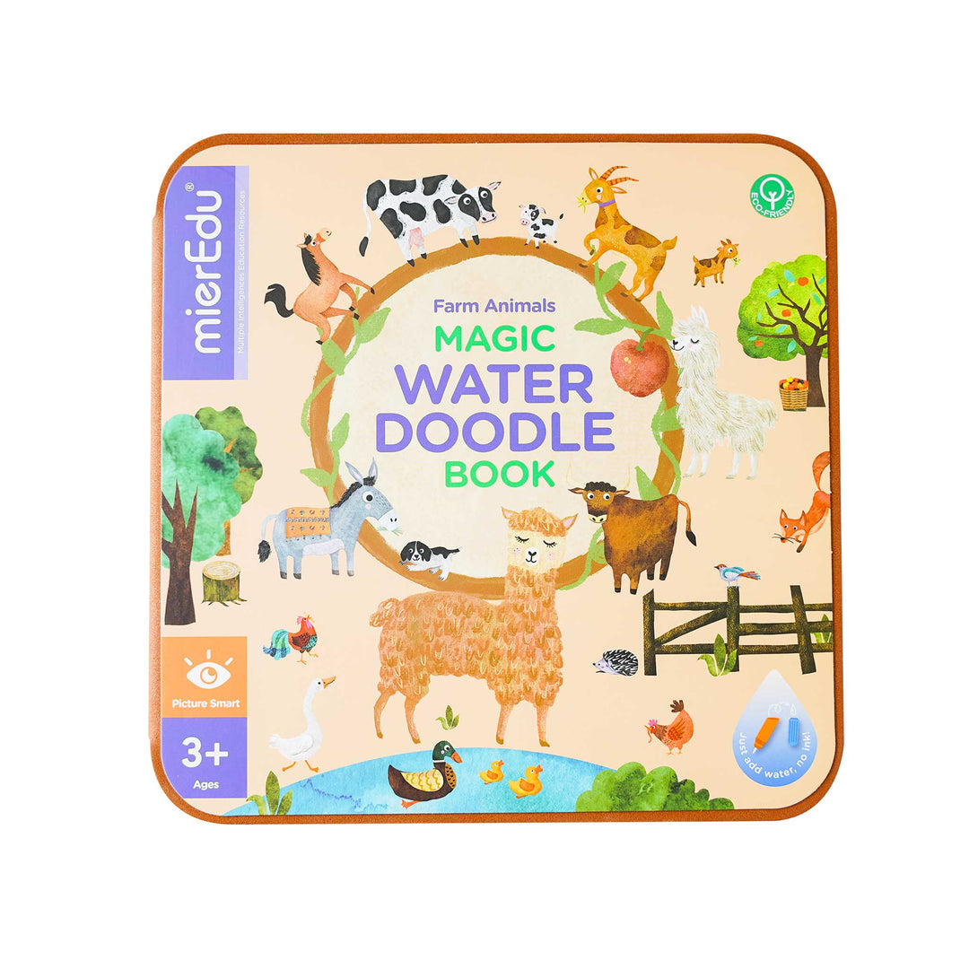 Libro Didáctico Borrable Con Agua Para Niños