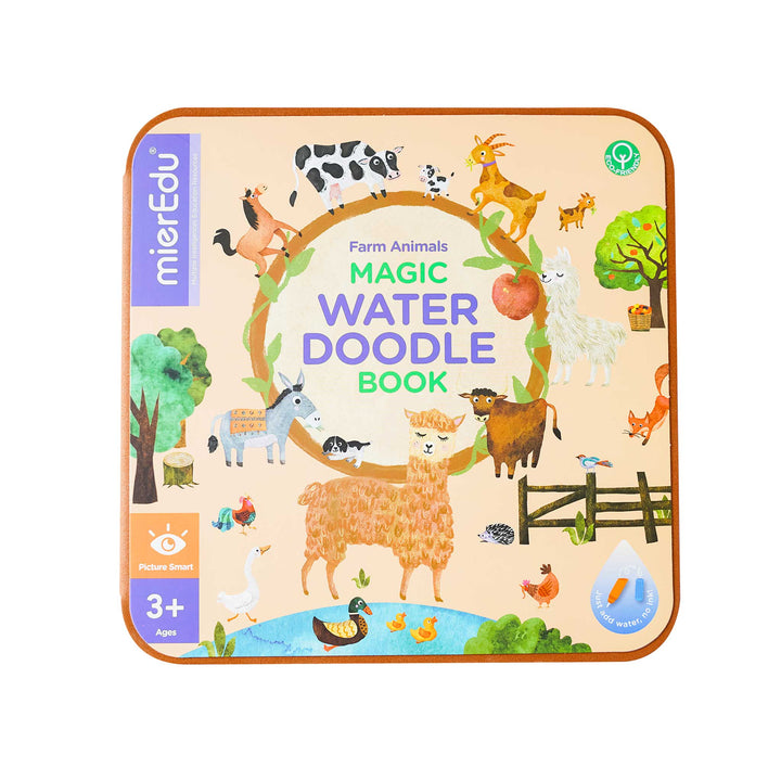 Libro Didáctico Borrable Con Agua Para Niños