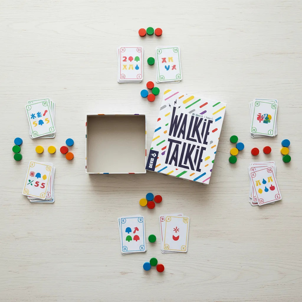 Juego De Cartas Walkie Talkie Para Agilidad Mental Adultos