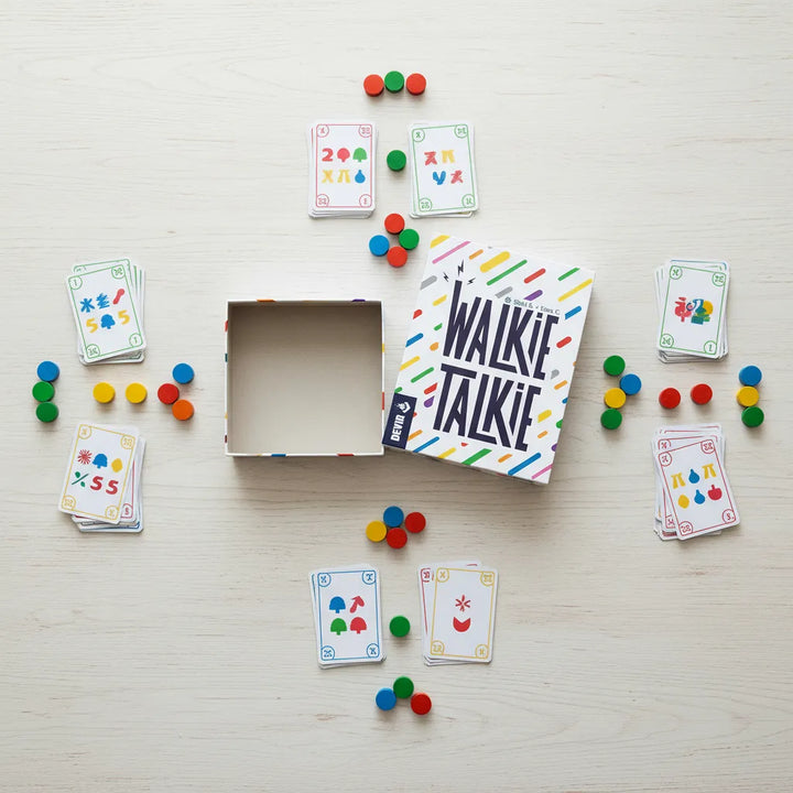 Juego De Cartas Walkie Talkie Para Agilidad Mental Adultos