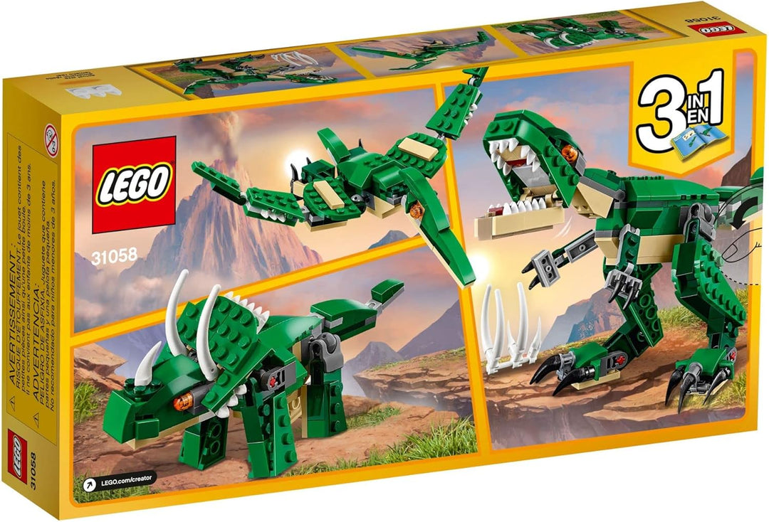 Juego Lego 174 Piezas Dinosaurios 3 En 1 Niños