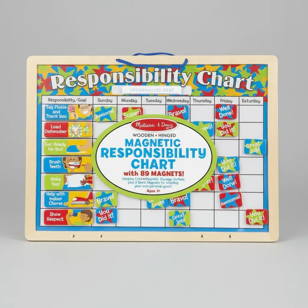 Tablero De Responsabilidades Magnético