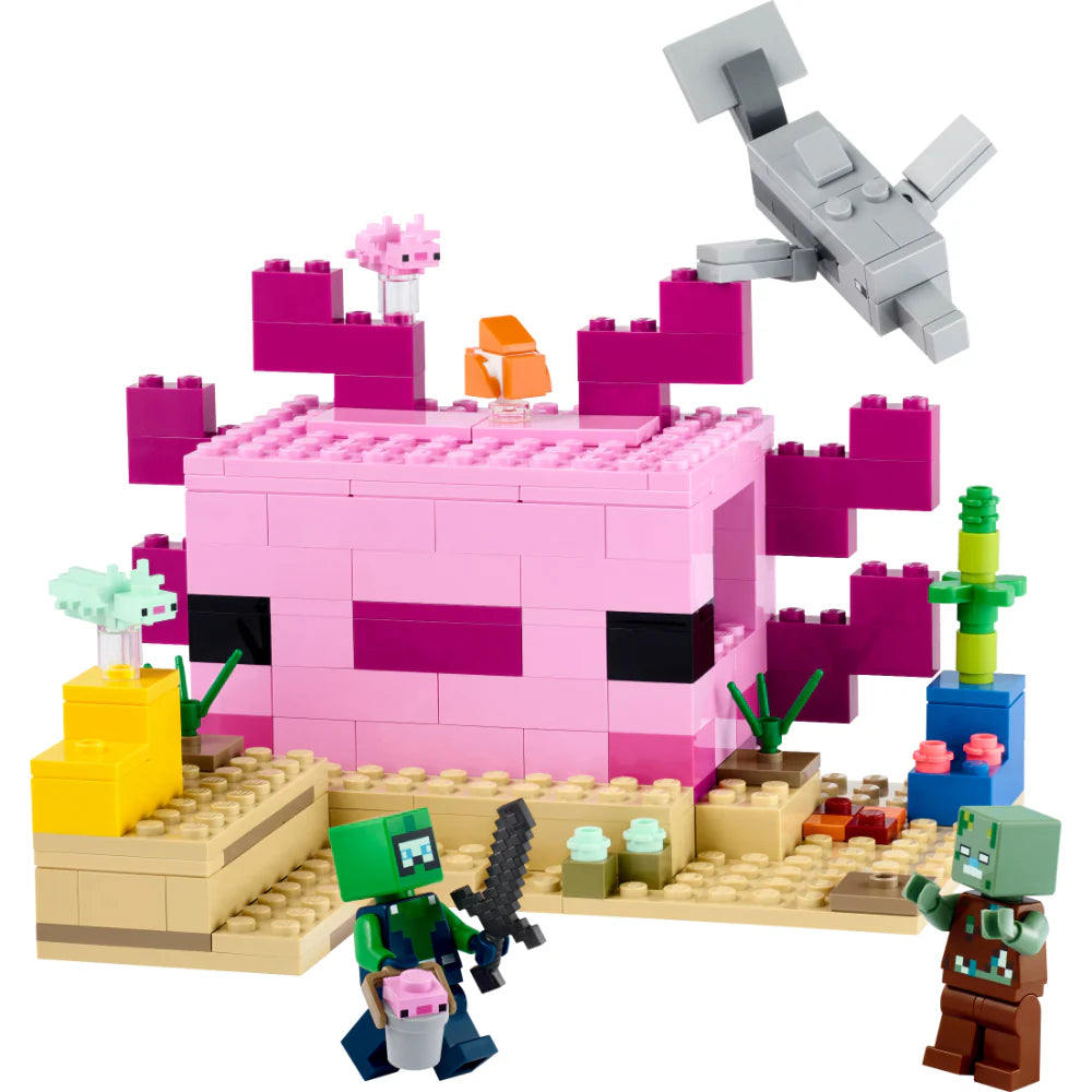 Juego Lego 242 Piezas Minecraft Para Niños