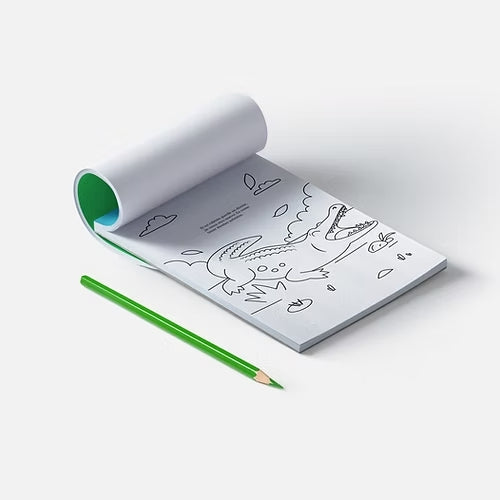 Libro Para Colorear Reino Salvaje Para Niños