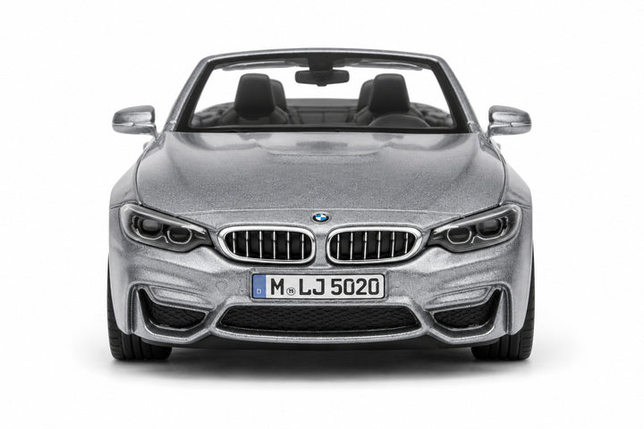 Carro Coleccionable A Escala Bburago BMW M4 Cabrio Gris