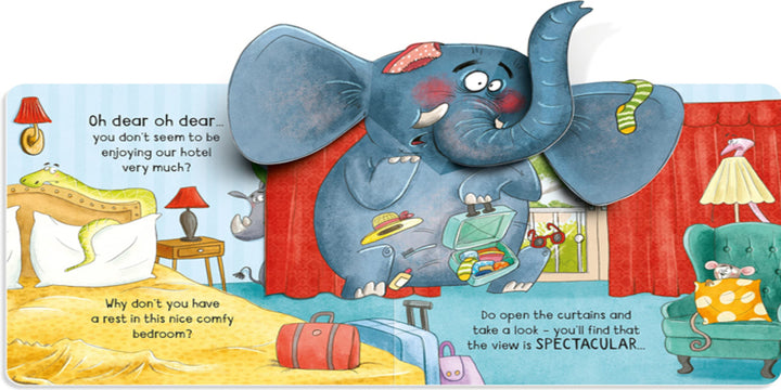 Libro Interactivo Pop-up De Aventuras Animales Para Niños