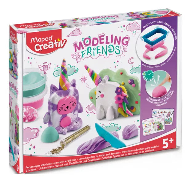 Juego Set Para Moldear Animales Mágicos Niños