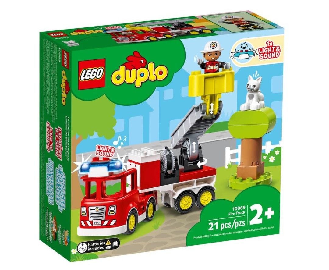 Juego Camión Bomberos Luz Y Sonido