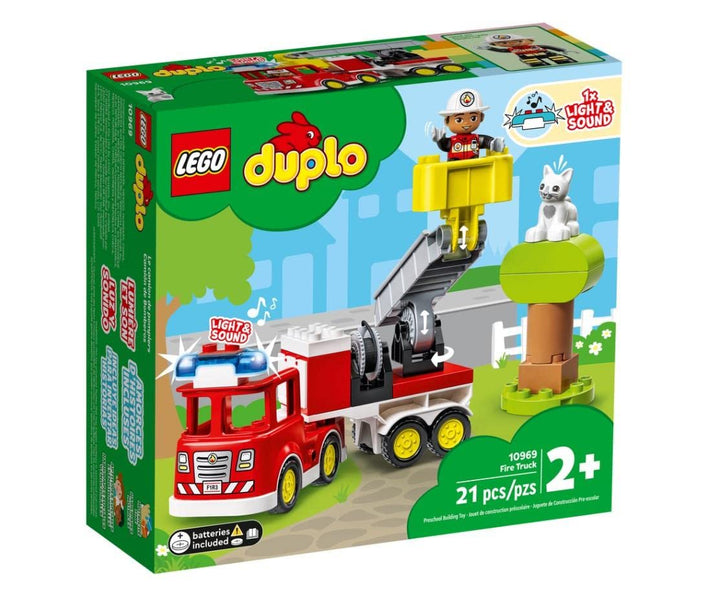 Juego Camión Bomberos Luz Y Sonido