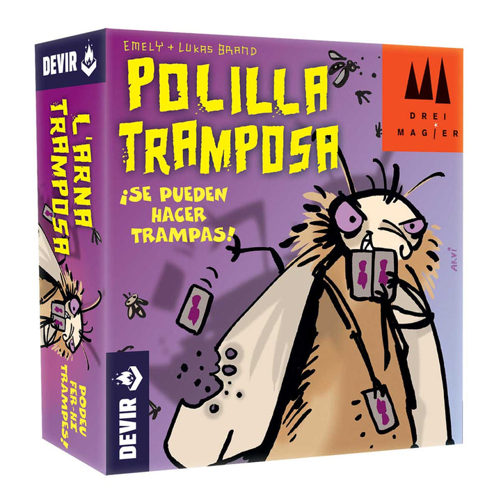 Juego De Mesa Polilla Tramposa niños adultos