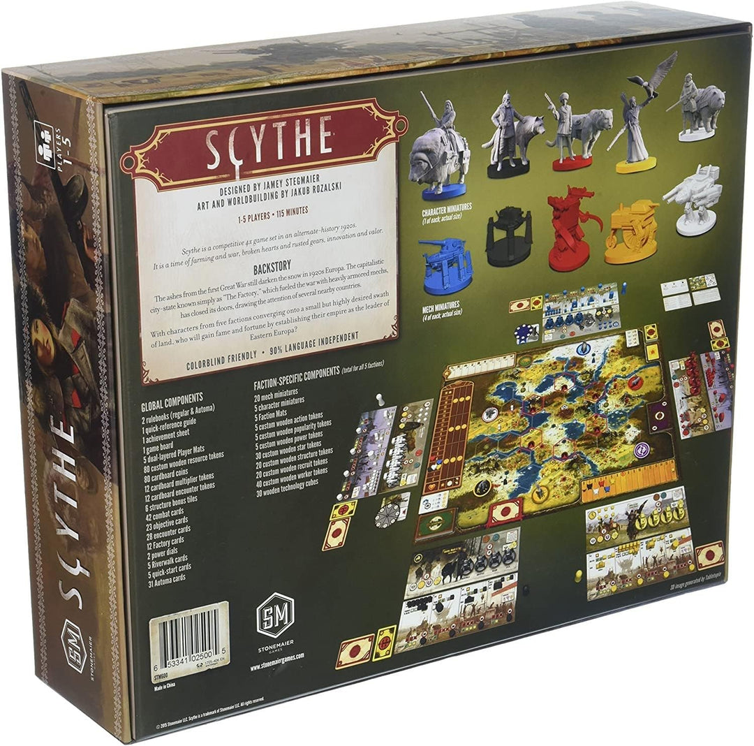 Juego De Mesa Scythe Estrategia Devir Para Adultos
