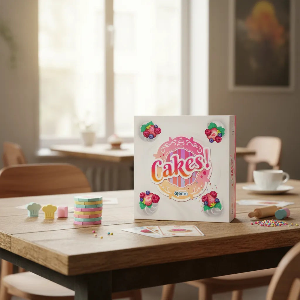 Juego De Mesa Estrategia Cake Para Niños Familia