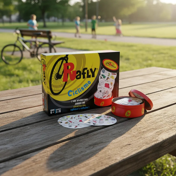 Juego De Mesa Rafly Ciclismo Estrategia Para Niños
