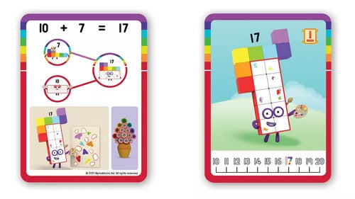 Juego Numberblocks Cubes 11-20 Actividades