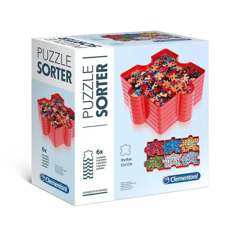 Set Organizador De Piezas Rompecabezas