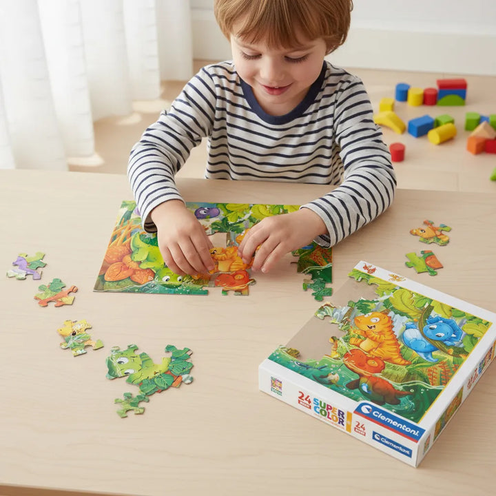 Rompecabezas 20 Piezas Dinosaurios Para Niños