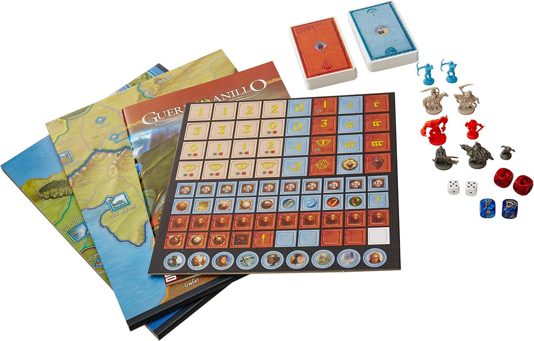 Juego De Mesa Guerra Del Anillo Para Adultos