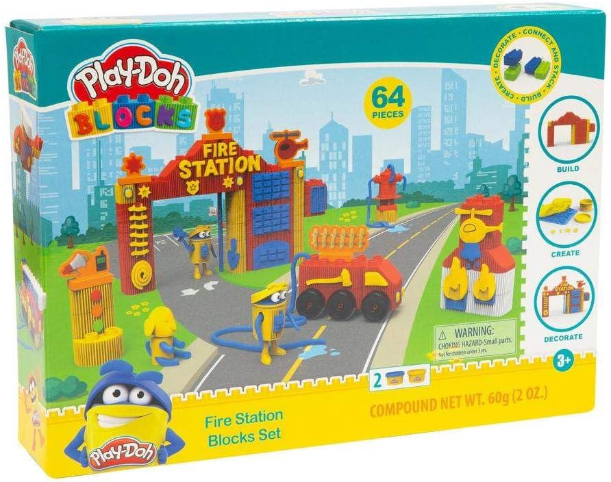Juego Construcción Estación Bomberos para Niños