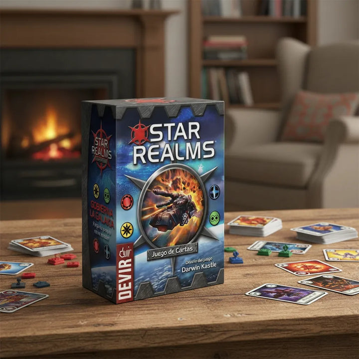 Juego De Mesa Estrategia Star Realms Para Niños