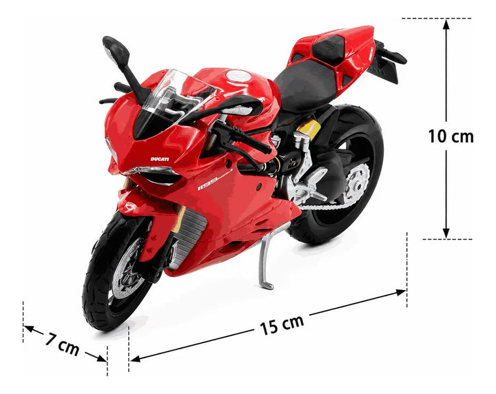 Moto a Escala 1:12 Mc Ducati 1199 Panigal