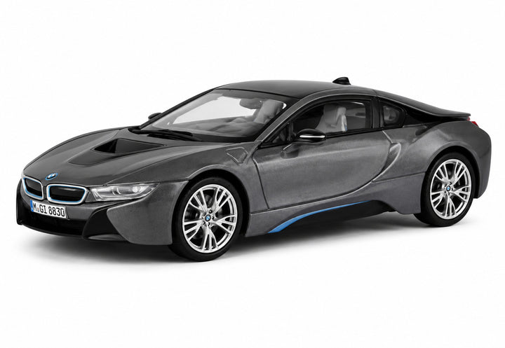 Carro Escala Coleccionable Bmw I8 Negro Niños