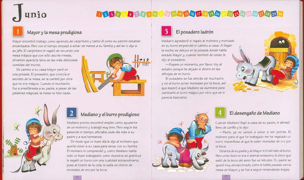 Libro 365 Cuentos Leer Cada Noche Para Niños