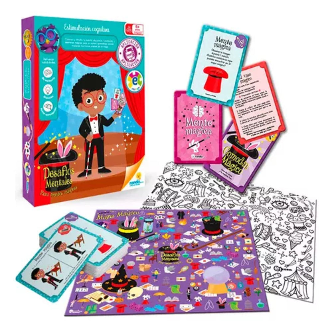 Juego De Mesa Desafíos Mentales Niños