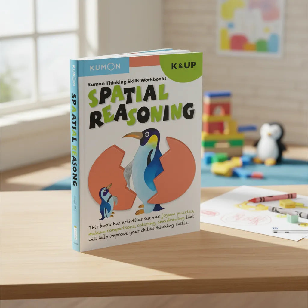 Libro Kumon Actividades Razonamiento Espacial En Ingles
