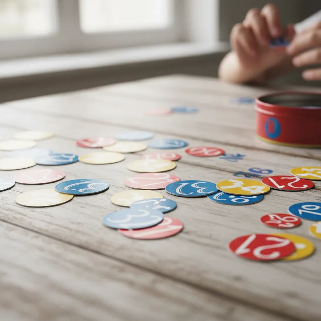 Juego De Mesa Rafly Números Para Familia Niños