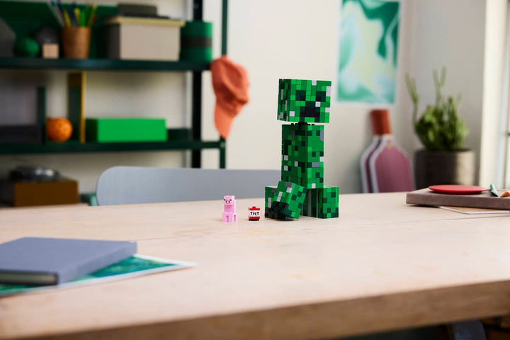 Juego De Construcción Lego Minecraft El Creeper 665 Piezas