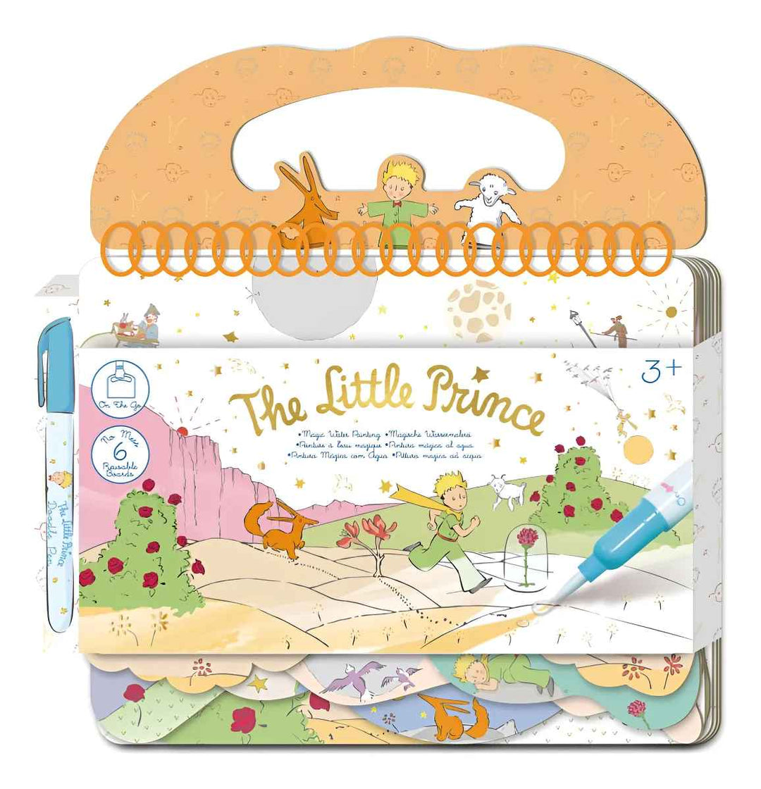 Libro Para Pintar El Principito Reutilizable Niños
