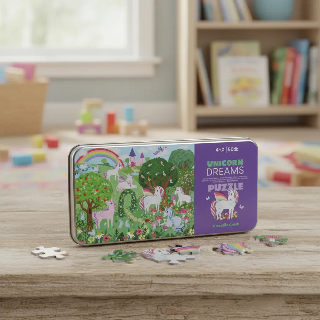 Rompecabezas mágico unicornios 50 piezas Para Niños