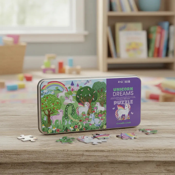 Rompecabezas mágico unicornios 50 piezas Para Niños
