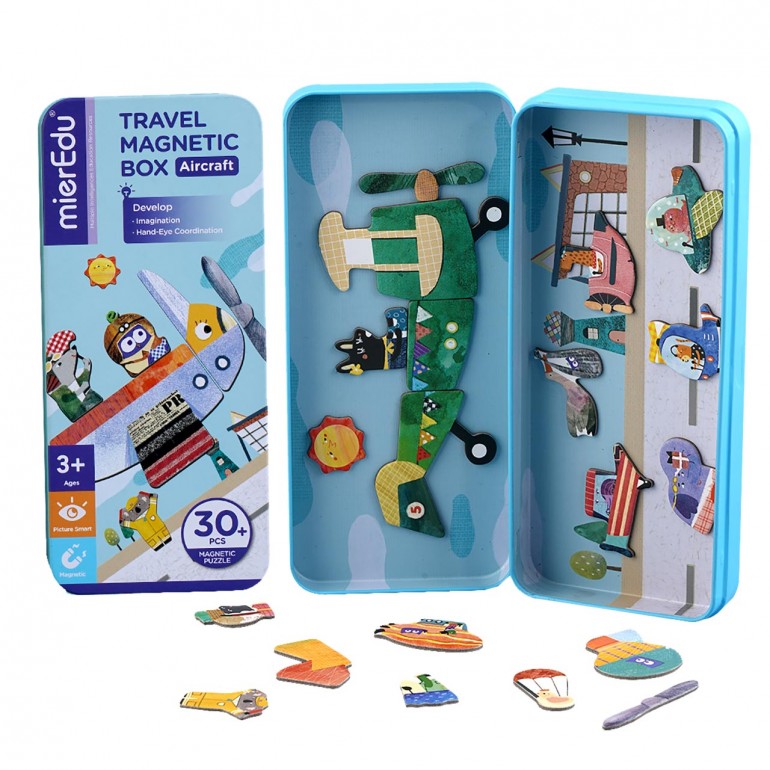 Juego Didáctico Magnética Aviones Para Niños