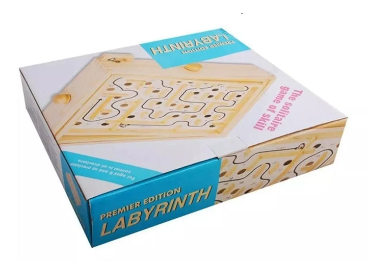 Juego Didáctico De Laberinto De Madera  Niños