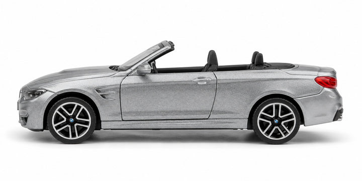 Carro Coleccionable A Escala Bburago BMW M4 Cabrio Gris