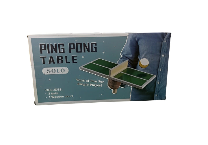Juego Didáctico Ping Pong Con Pelota Para Niños