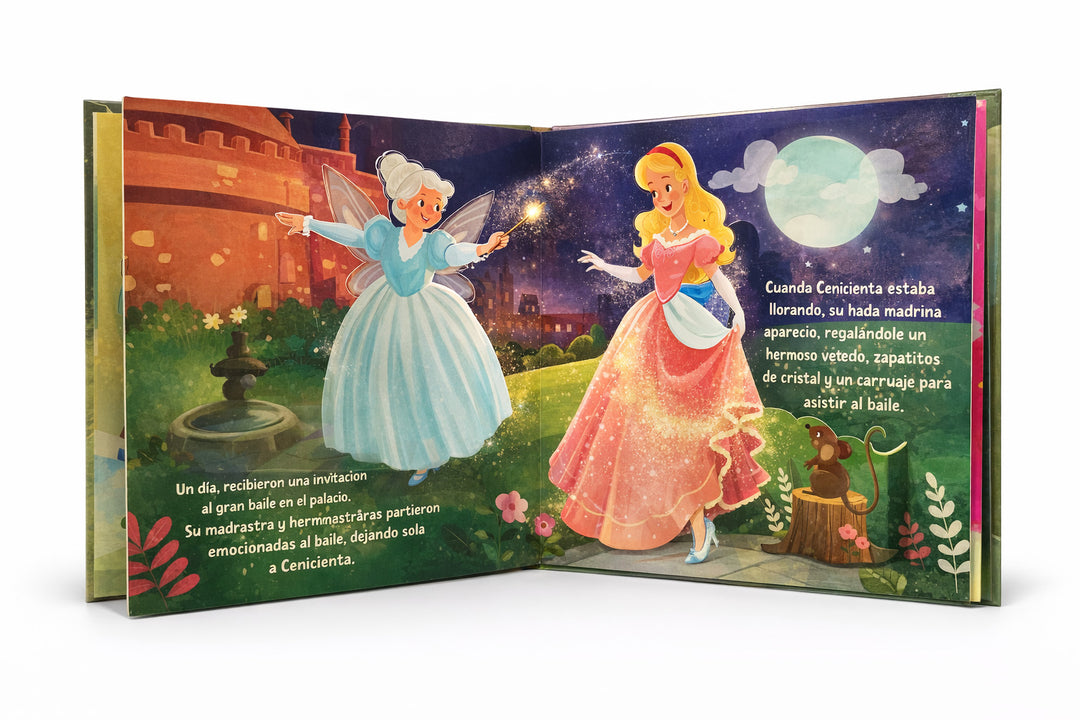 Libro Cuento Clásico Cenicienta Pop-up Para Niños