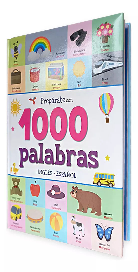 Libro Didáctico 1000 Palabras Inglés-español Niños