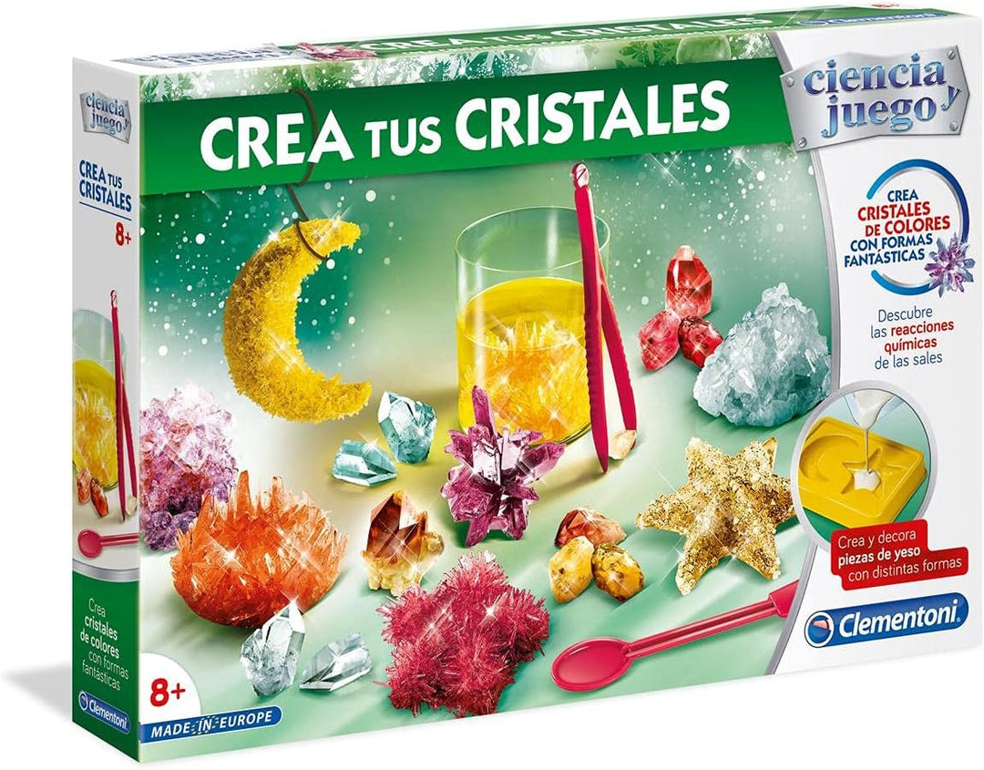 Kit Laboratorio Científico Para Crear Cristales Para Niños