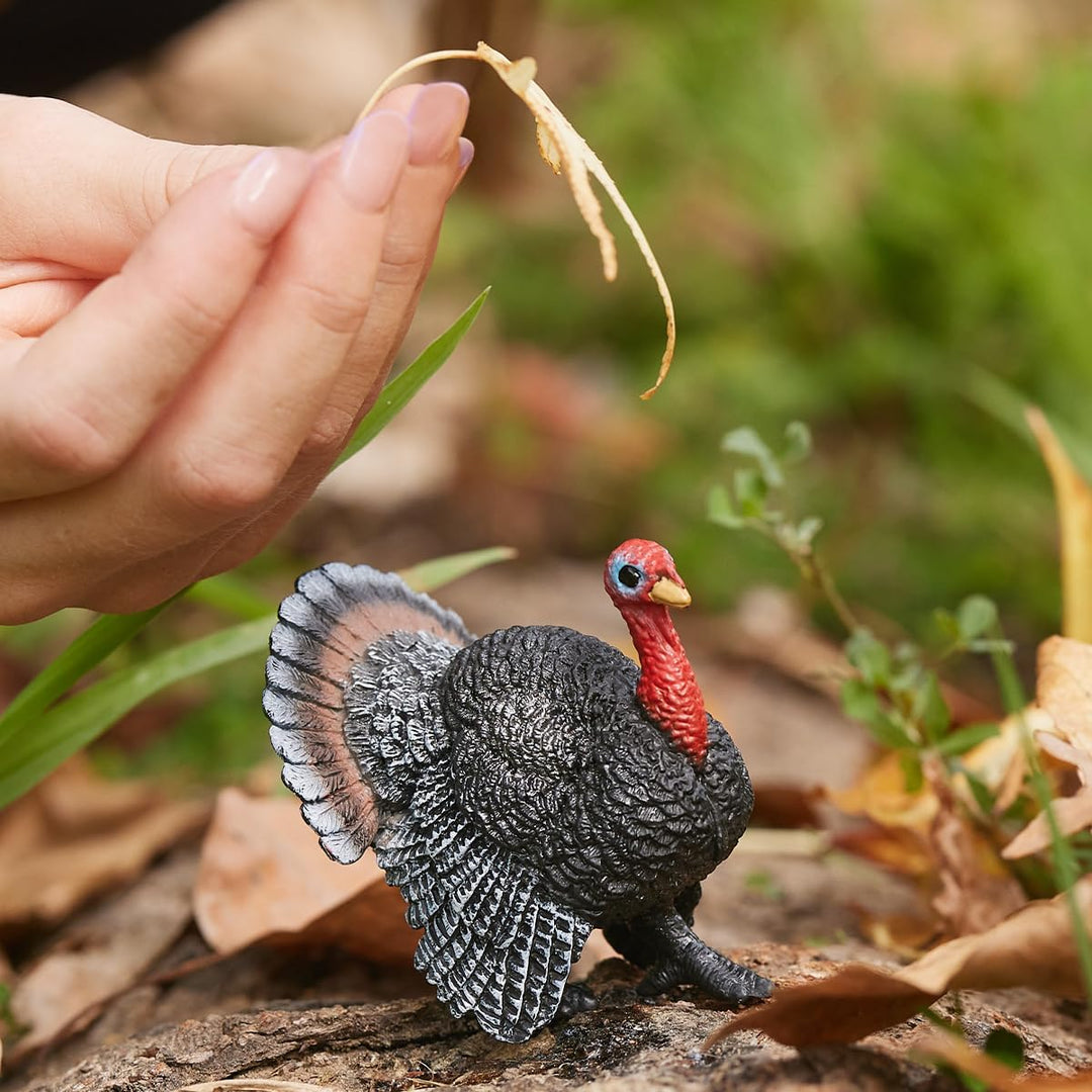 Figura Animales Pavo Pintada A Mano Schleich