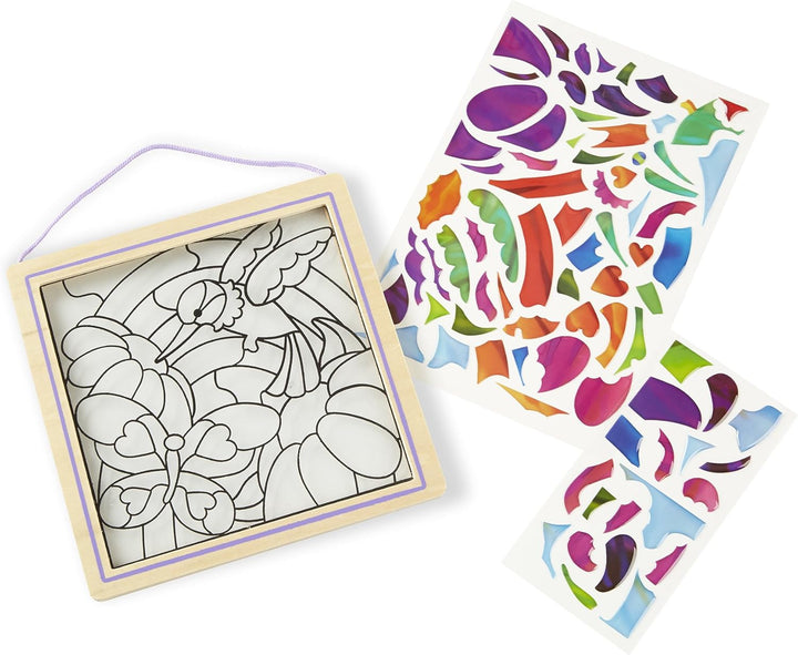 Kit De Arte De Vidrieras Con Pegatinas Para Niñas