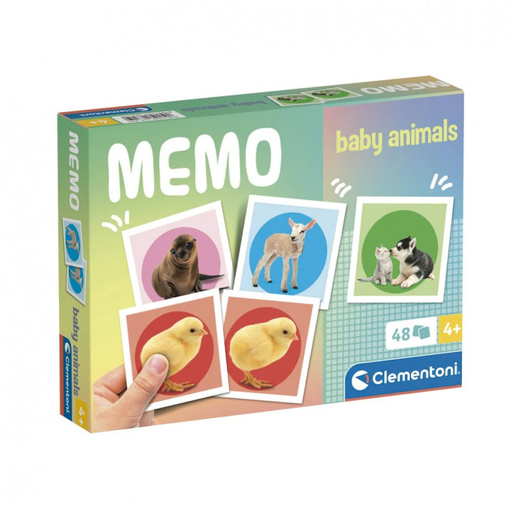 Juego Memoria Animales 48 Cartas Para Niños