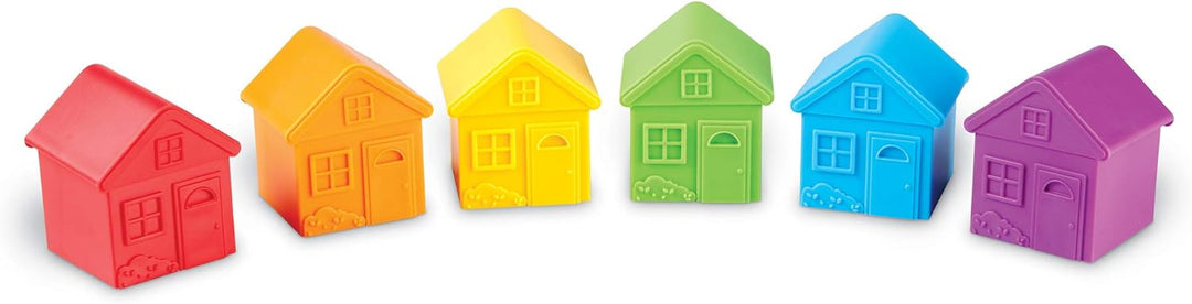 Juego Didáctico Casas Para Clasificar Para Niños