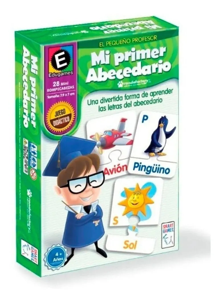 Juego Didactico  Mi primer ABC Ronda Rompecabezas