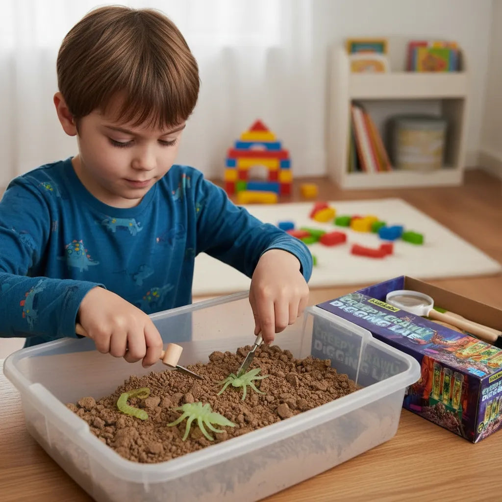 Juego Experimentos Científico Kit Excavación Insectos Niños