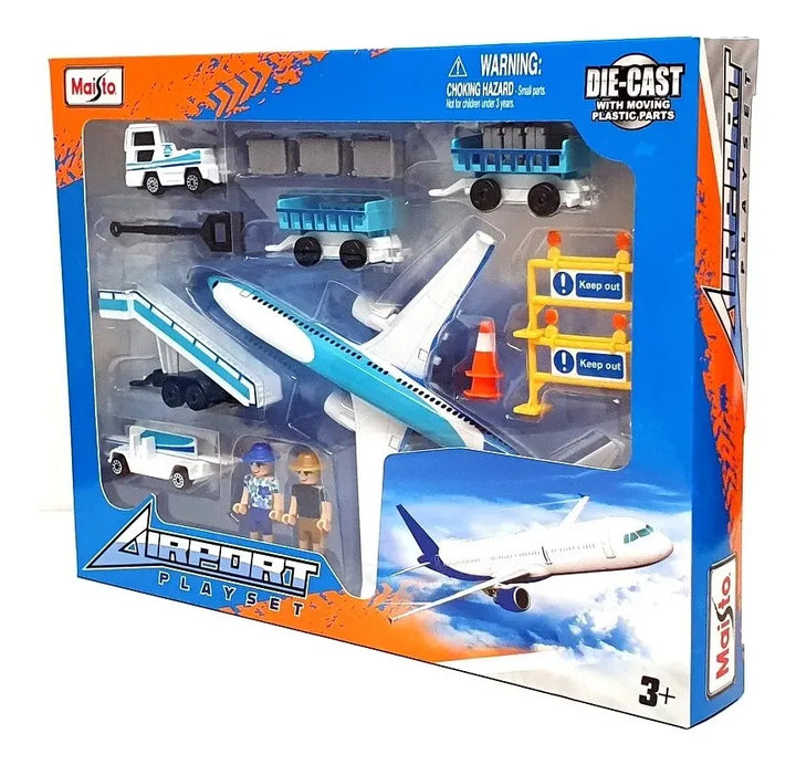 Juego Didáctico Aeropuerto De Aviones Niños