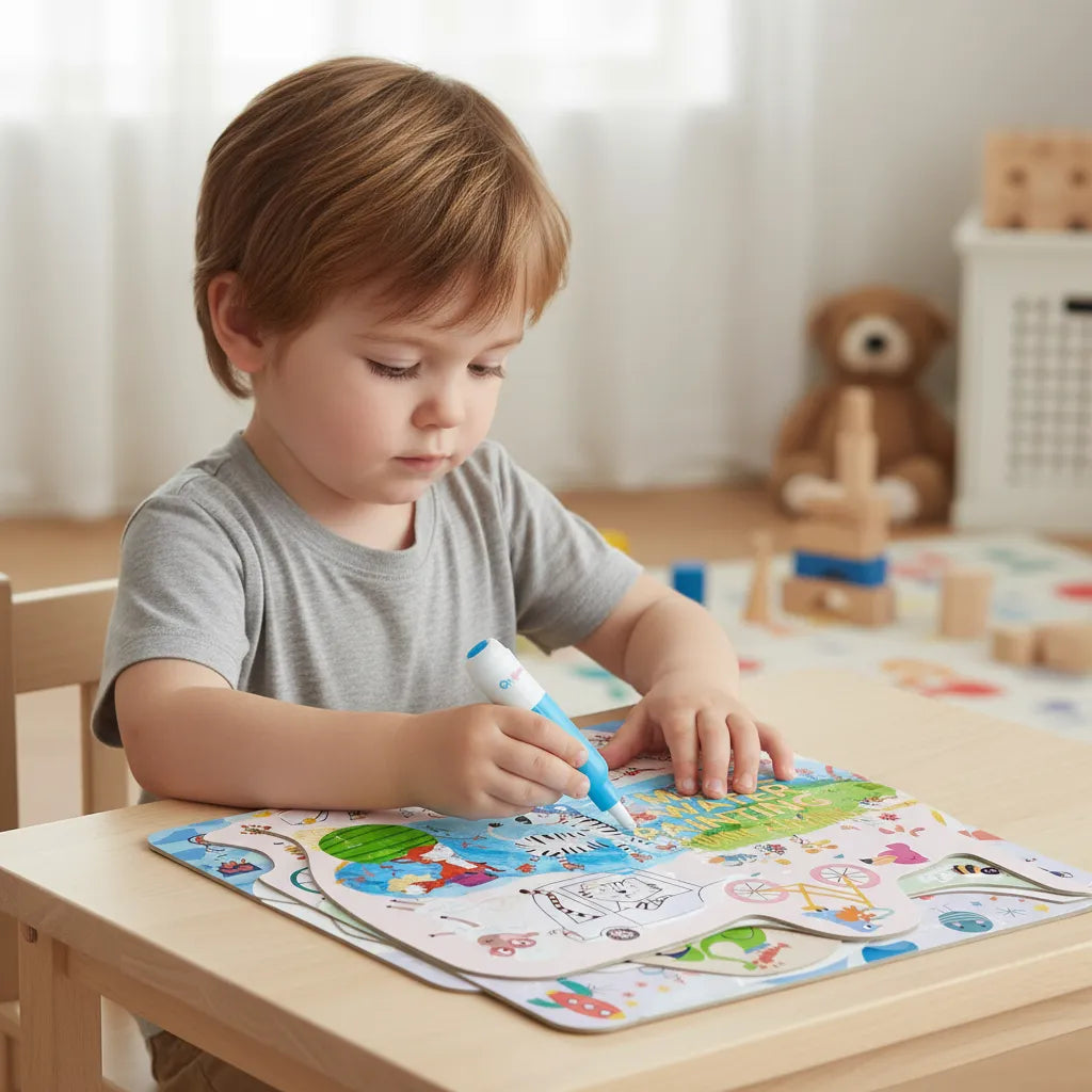Libro Magico Para Pintar Con Agua Conducir o Volar