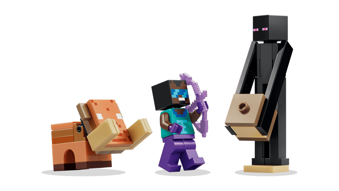 Juego Construcción Viaje Al Portal Del Nether Lego Original