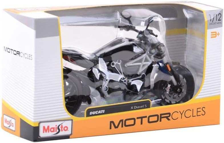 Moto Maisto 1:12 Mc Ducati X Diavel S Negro
